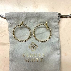 Kendra Scott Charlie Grace hoops earrings